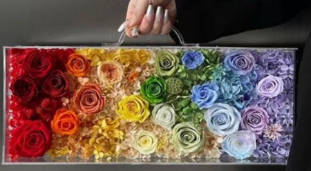 حقيبه اكريلك قطعتين