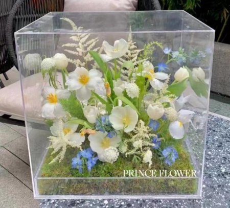 صندوق اكريلك اربع قطع